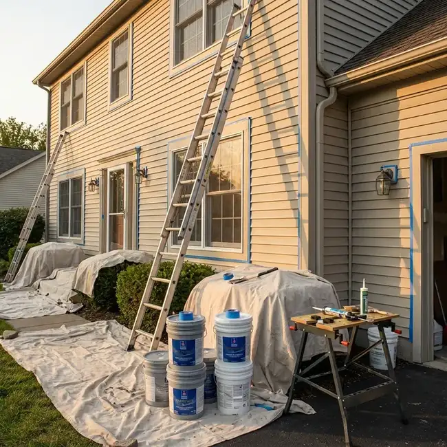 Exterior Painting services in Chester County by TCM Finishes